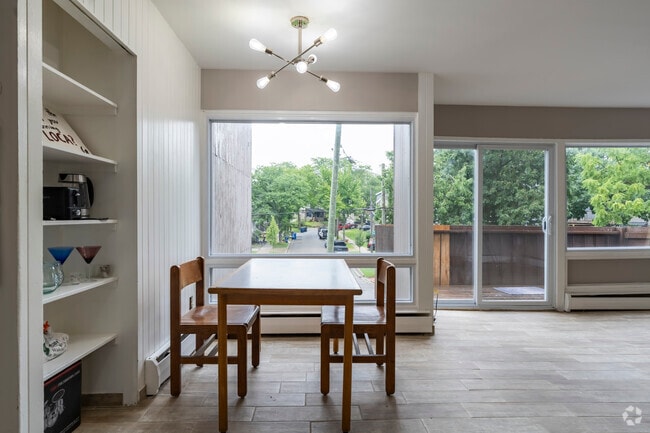 2BR, 1BA - 850SF - Large Balcony - Living/Dining Room - 832 Packard St (Ann Arbor, MI) Apartments