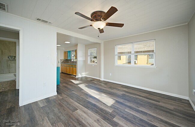 Living room to kitchen - 142 Ross Ave