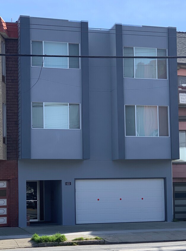 Building front - 422 Arguello Blvd