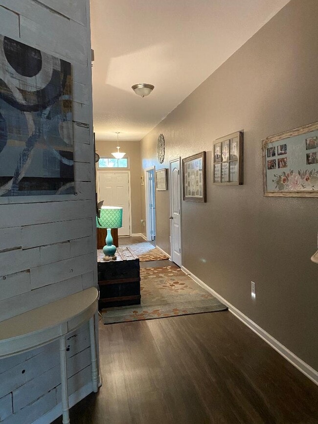 Hallway living room view - 9009 Quail Roost Dr