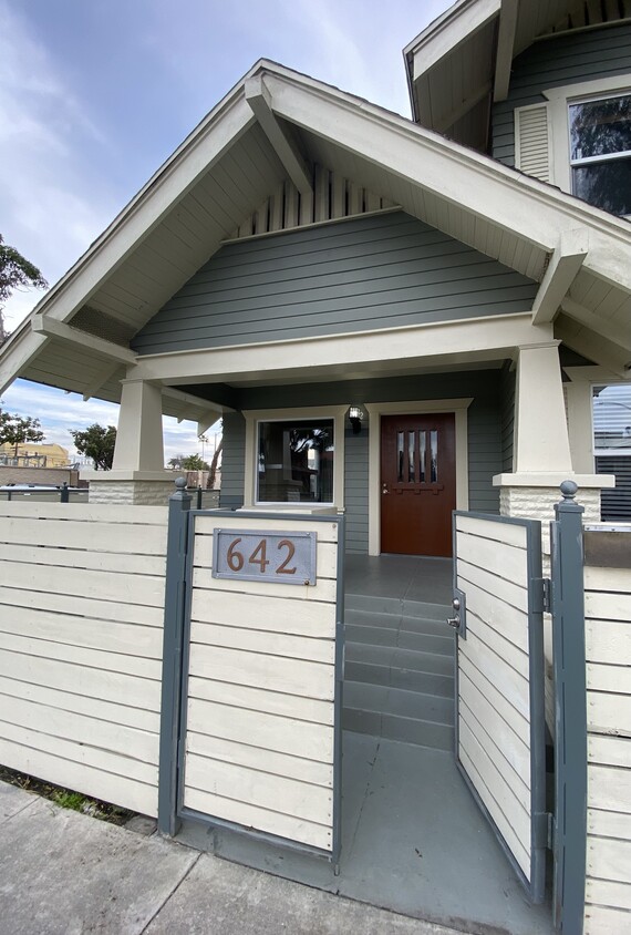 Lower Unit Entrance - 642 E 10th St