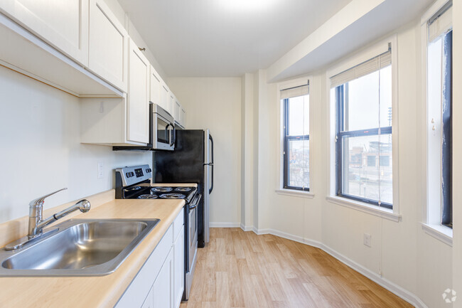 1HAB, 1BA - The Wesley, 520 ft² - The Ashley