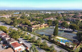 Aerial - Tennis Villas Apartments