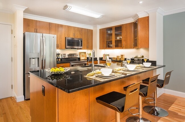 1443 Beacon - Kitchen - CHR Coolidge Corner Communities