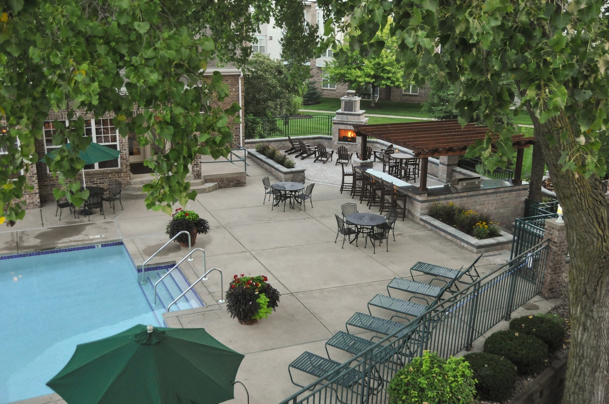 Pool Area - Yorktown Estates