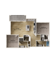 Two Bedroom Apartment in Greenville, TX with walk-in closets - Aspire at Greenville
