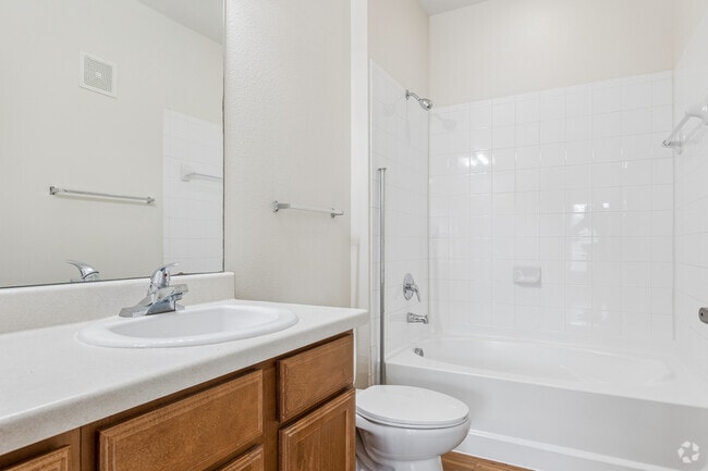Colorado 3BR, 2BA - 1,218SF - Primary Bathroom - The Royse at Parker Boulevard Apartments