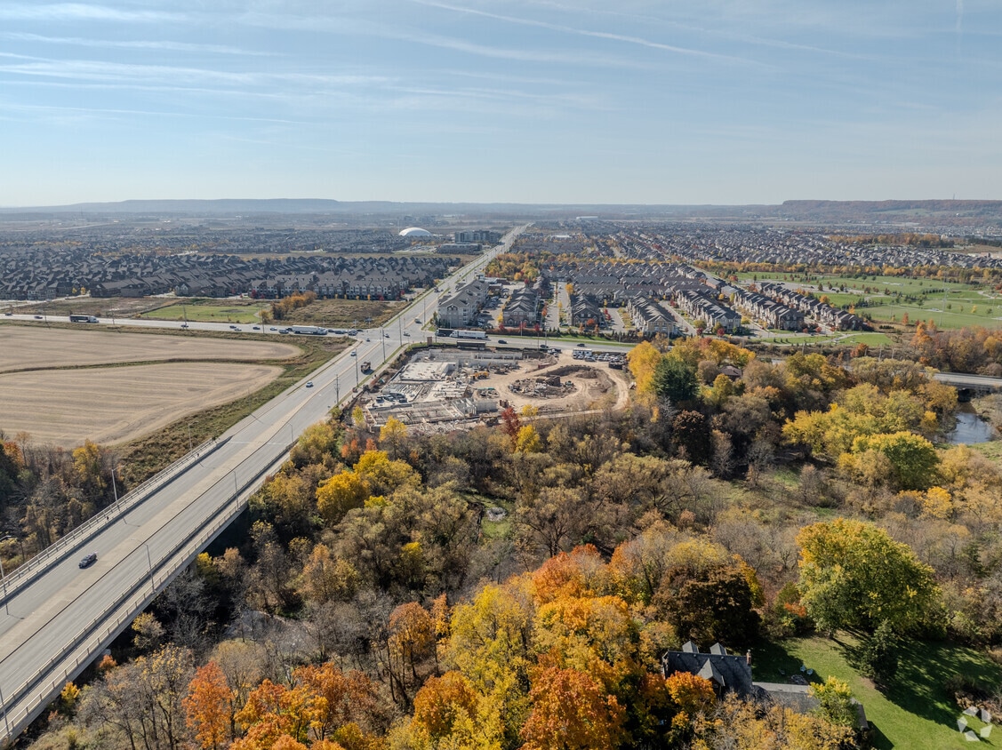Aerial View - Creekside Condos