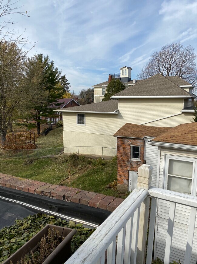 View from the top of the stairs - 1871 N Main St