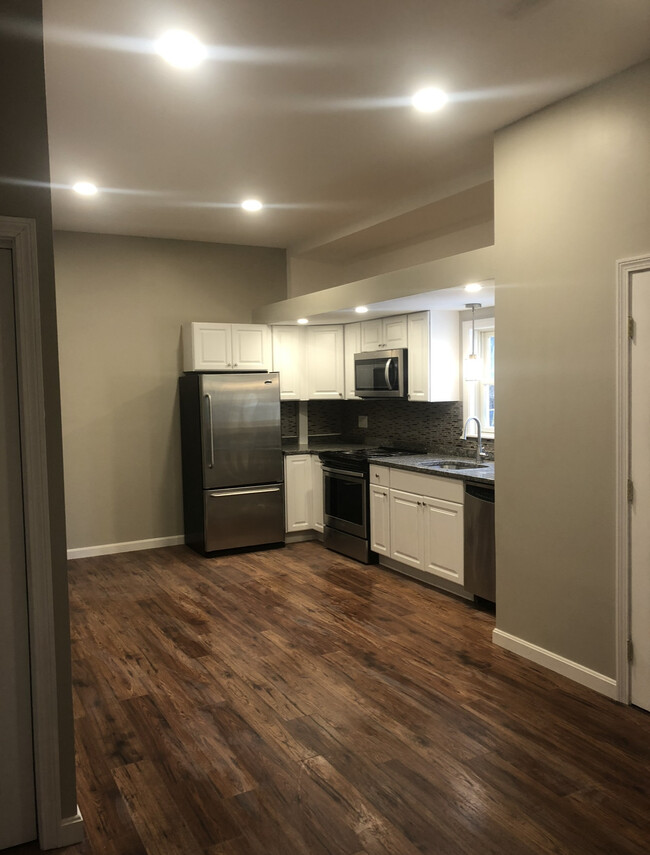 First floor-open floor plan hardwood floors recessed lighting - 104 Gregory Island Rd