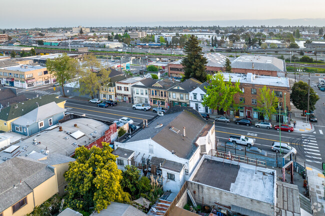 Western Aerial View - Station House