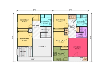 1281 ft² - Verde Palms Apartments