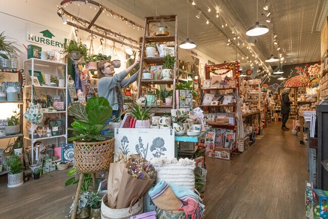 Gezellig Home and Garden in Downtown Holland has a collection of home decor, plants and gifts.
