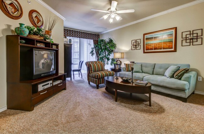 Living Room Floor to Ceiling Windows *select units - HemisView Village