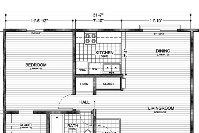 109 Floor plan - 325 Bay St.