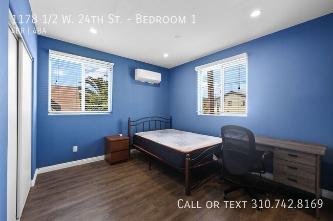 Building Photo - 1178 1/2 W. 24th St.-Bedroom 1