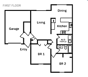 2BR/1BA - Woodcliff Community