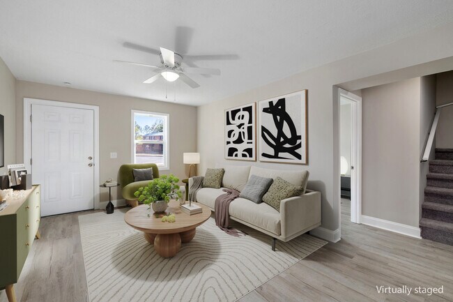 Sala de estar - Pinedale Apartments