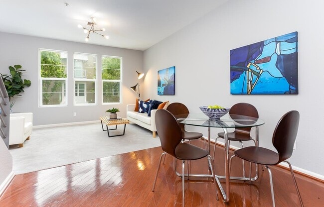 Living room and dining room - 1411 Nevin Plz
