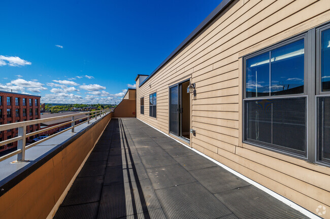 3BR, 2BA - 1,350SF - Balcony - Clinton Street Commons Apartments