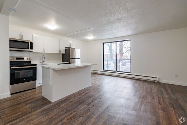 2BR, 1BA - 950 SF - Kitchen/Living - Webster Apartments