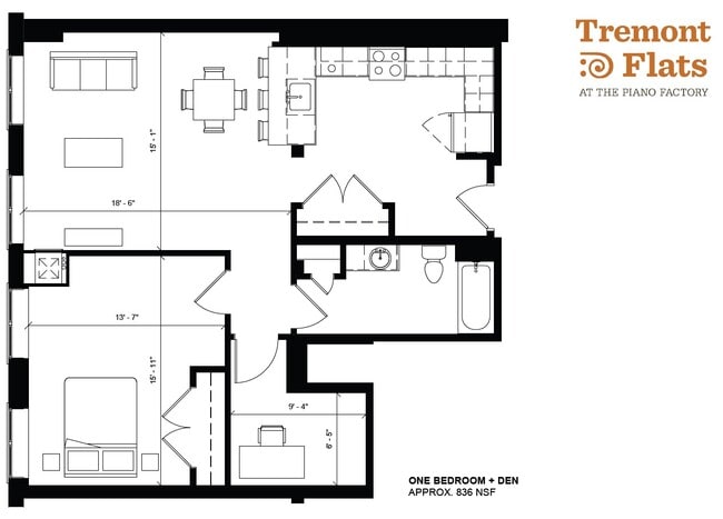 Floorplan - Tremont Flats
