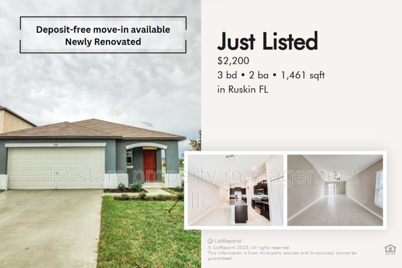 594 Royal Empress Dr, Ruskin, FL 33570 House Rental in Ruskin, FL