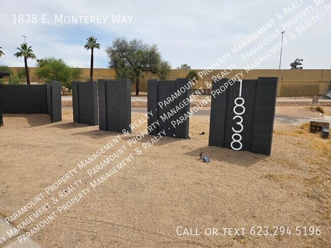 Foto del edificio - 1838 E Monterey Way