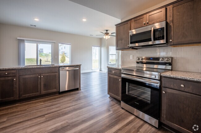 3BR, 2,5BA - 1.464SF - Cocina - Chapman Ridge Townhomes