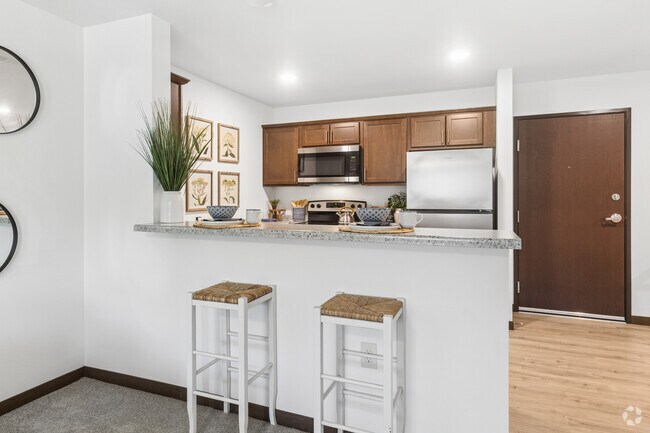 2 habitaciones, 1 baño - 964 pies cuadrados - Cocina - Chisago Lake Apartments