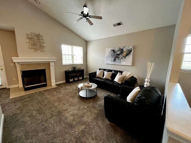 Cherry Blossom Livingroom - The Woods of Cherry Creek