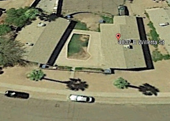 Aerial Photo - 4837 E Willetta St