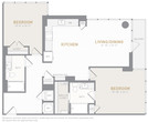 2 Bed 2 Bath-C01