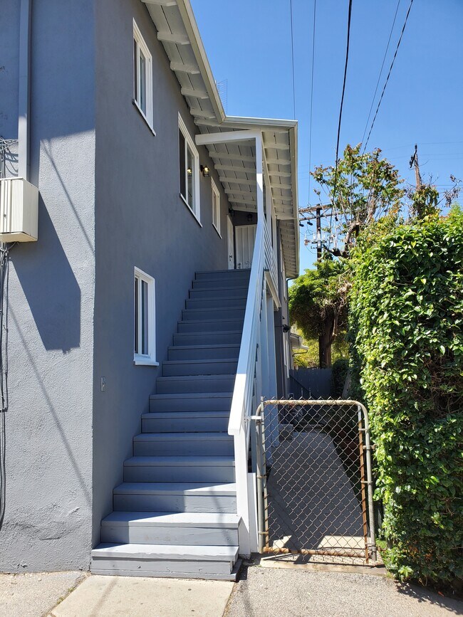 Back entrance to unit - 5660 Kester Ave