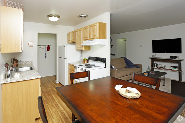 1HAB, 1BA - 750 ft² - Cocina - Forest Ridge Apartments