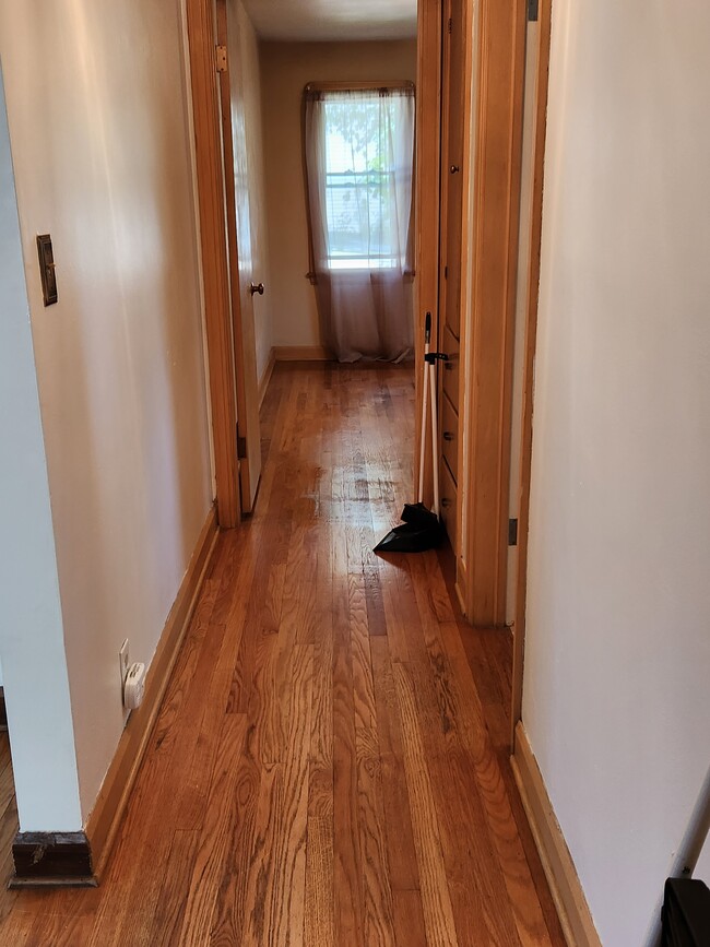 Hallway, bedroom at each end - 102 E 38th St