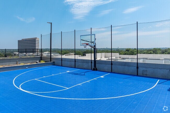 Cancha de baloncesto en la azotea - Buffalo at Arlington