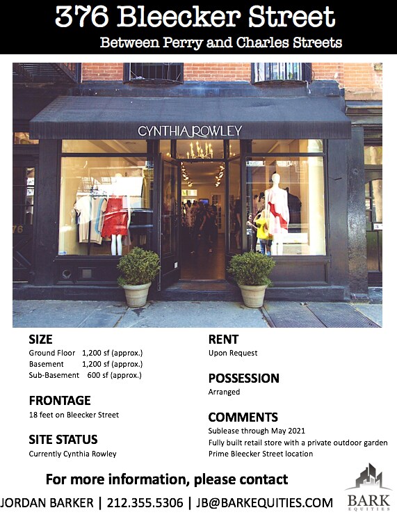 Foto del edificio - 376 Bleecker St