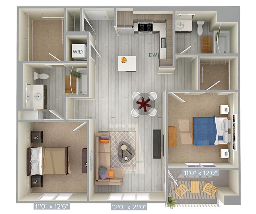 Foto principal - 7402 Center Ave