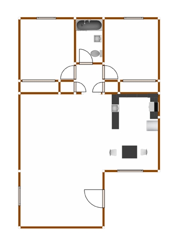 2HAB/1BA - Woodside Gardens