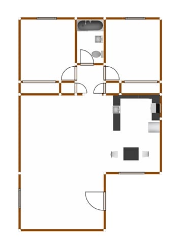 2BR/1BA - Woodside Gardens Apartments