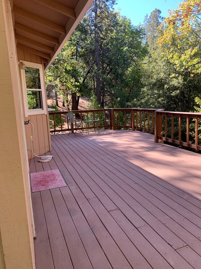 backyard deck patio - 12961 Burnt Cedar Ln