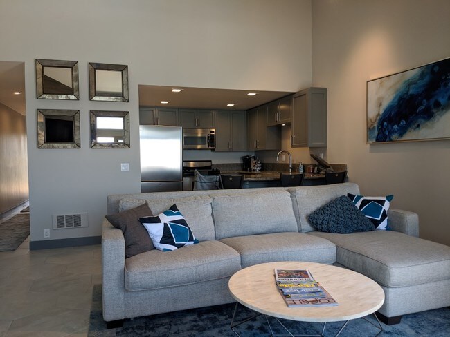 Living Room and Kitchen - 1445 S Pacific St