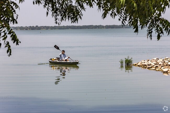 Paddleboating on Lake Ray Hubbard is a favorite in Rockwall.