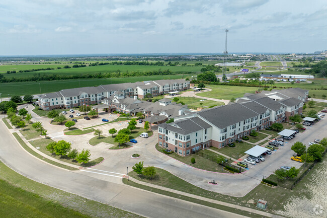 Aerial - Country Lane Seniors Temple