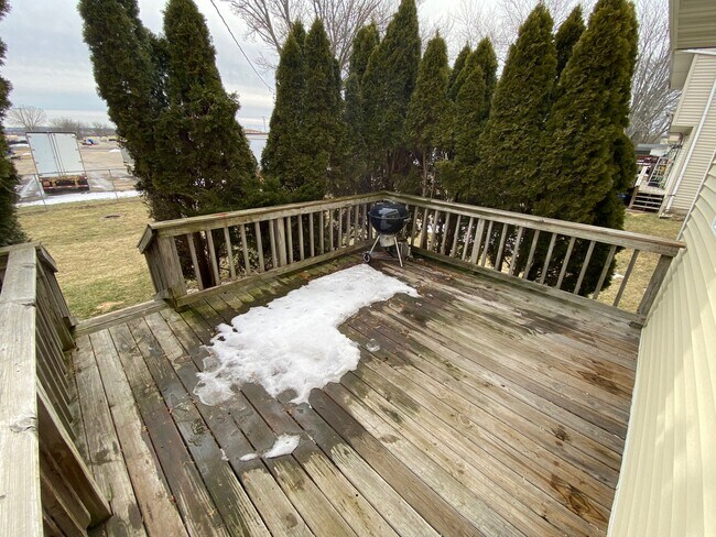 Rear deck - 439 Hartwell St