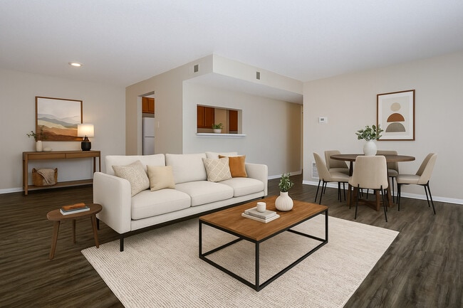 Living Room - The Summit at Valley Heights