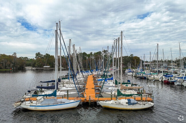 Bull Bay Pier is the largest marina for boat storage in Mandarin.