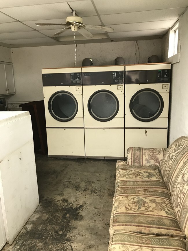 Dryers in Laundry Mat - 201 E Henderson St