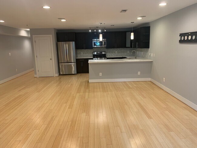 Living area/kitchen - 1303 Clifton St NW